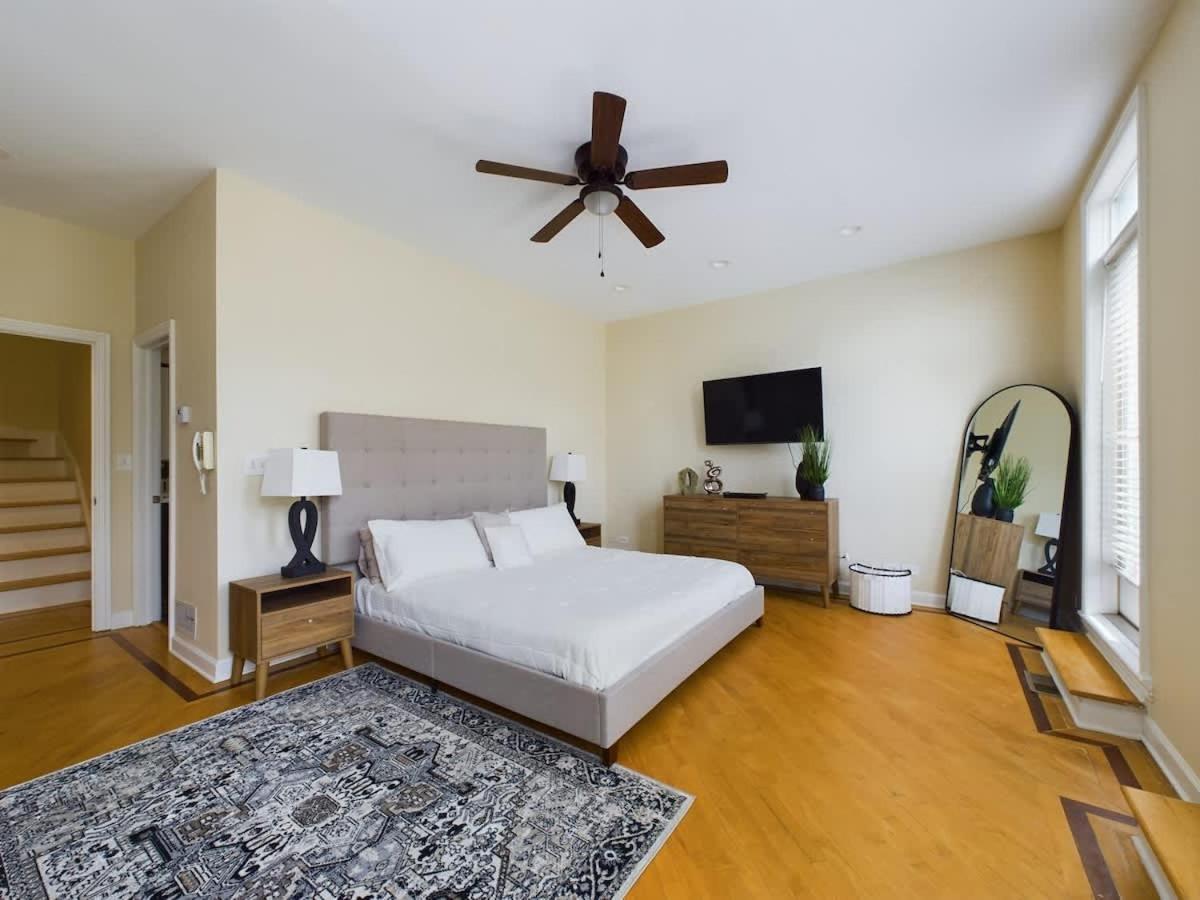 Luxe 4Br With Hot Tub & Game Room Chicago Exterior foto
