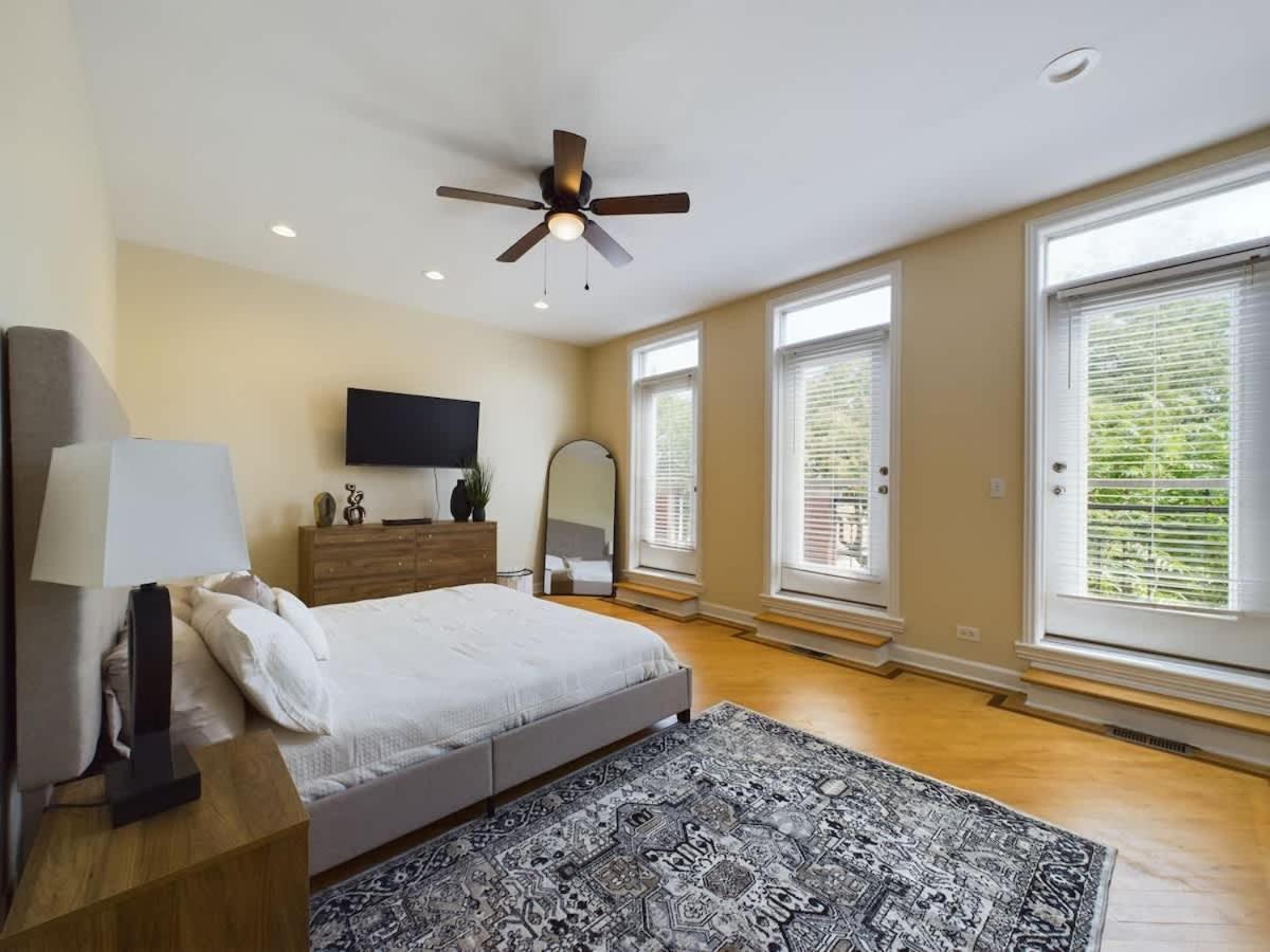 Luxe 4Br With Hot Tub & Game Room Chicago Exterior foto